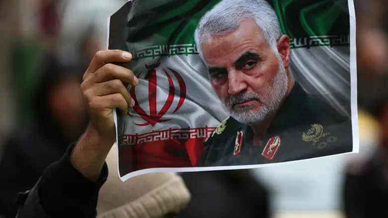 Former Quds Force commander Qassem Soleimani in Tehran
