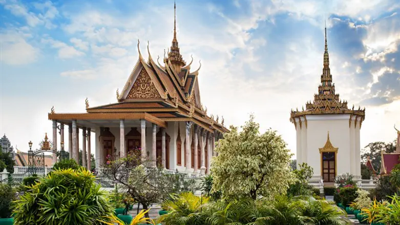 Cambodia royal palace