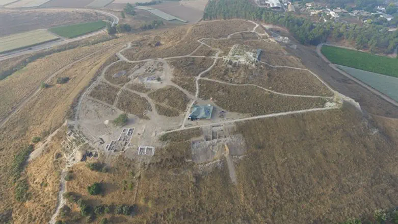 Site of the Canaanite temple