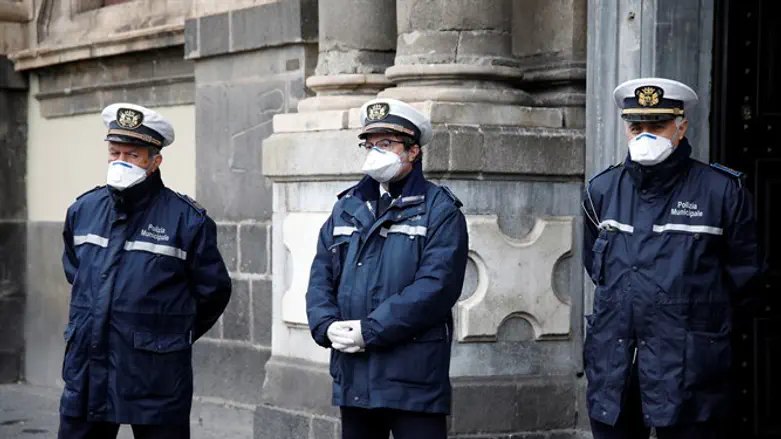 Coronavirus lockdown in Catania