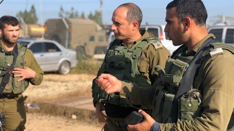 Golani commander and IDF Menashe regional commander
