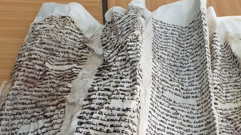 Damage to the Torah scrolls