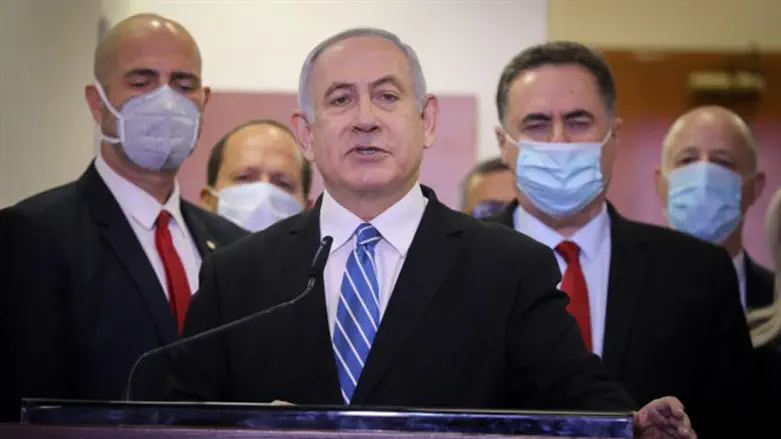 Netanyahu at the opening of his trial May 24th 2020