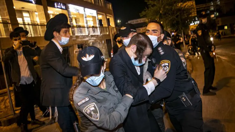 Police enforcement in Jerusalem