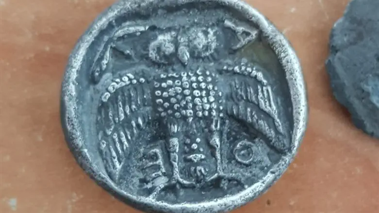 Smuggled ancient coin
