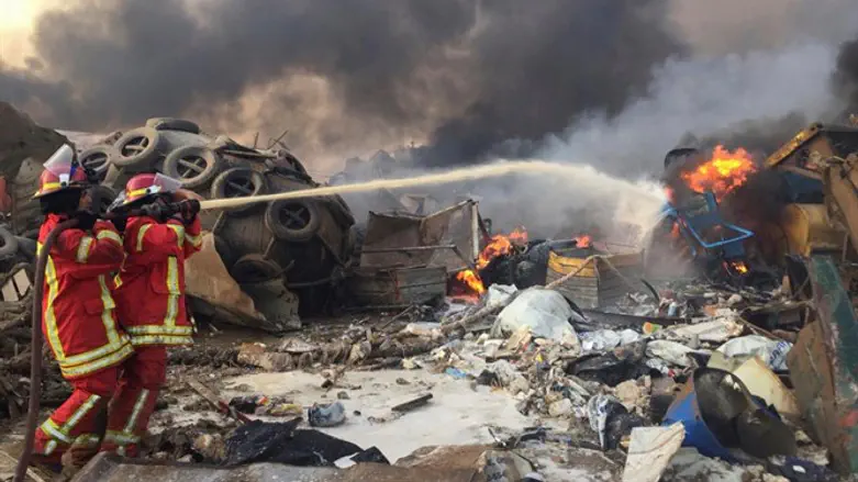 Explosion in Beirut