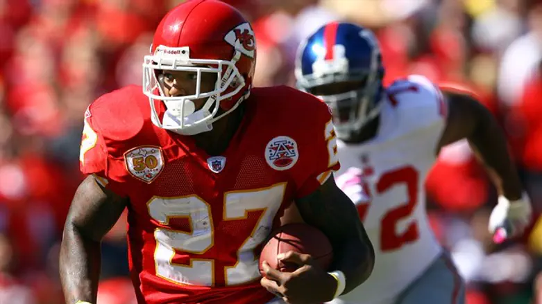 Kansas Chiefs running back Larry Johnson