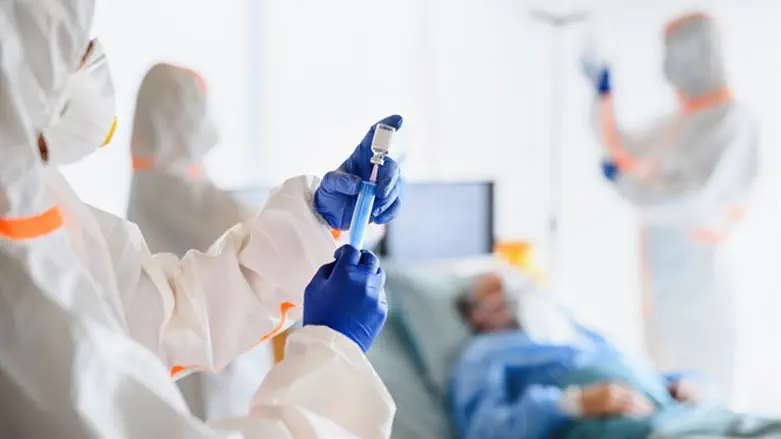 Coronavirus patient (illustrative)