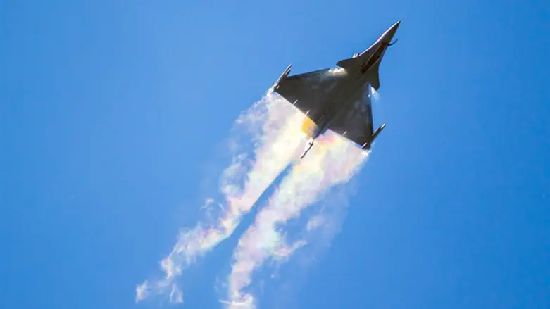 French Air Force Dassault Rafale fighter jet