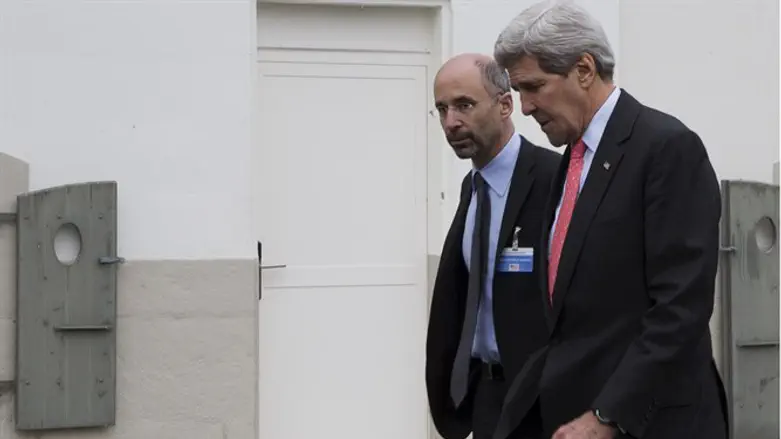 Robert Malley with John Kerry